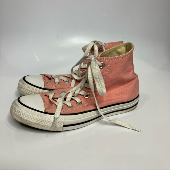 Converse all star pink hightop sneakers unisex sizing women’s size 6 punk skater - Picture 3 of 8
